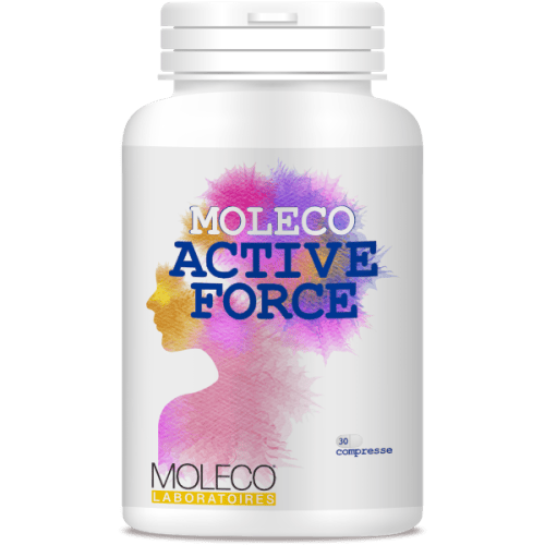 Moleco Active Force integratore specifico per il benessere di unghie e capelli a base di estratto di maca. 30 compresse.